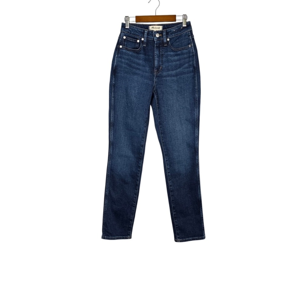 Madewell Jeans Womens 24 Cotton Wool Curvy Perfect Vintage High Rise Classic